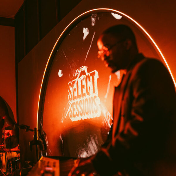 Live brand experiential event with music performance and immersive activation experience